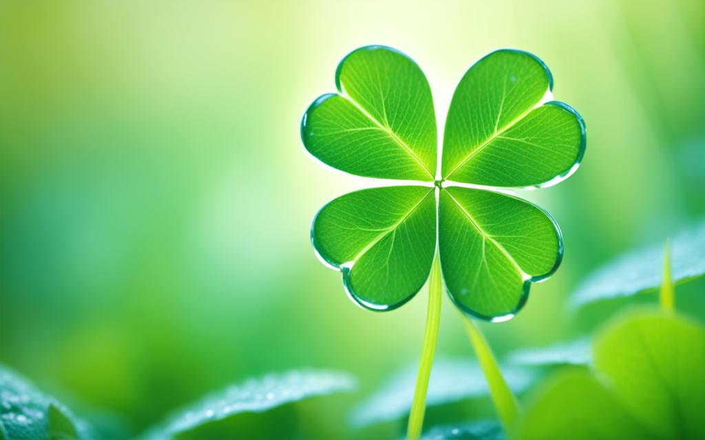 four leaf clover plant