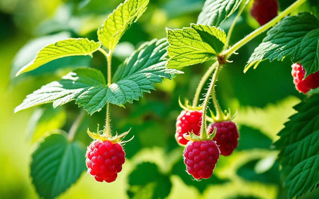 raspberry plants