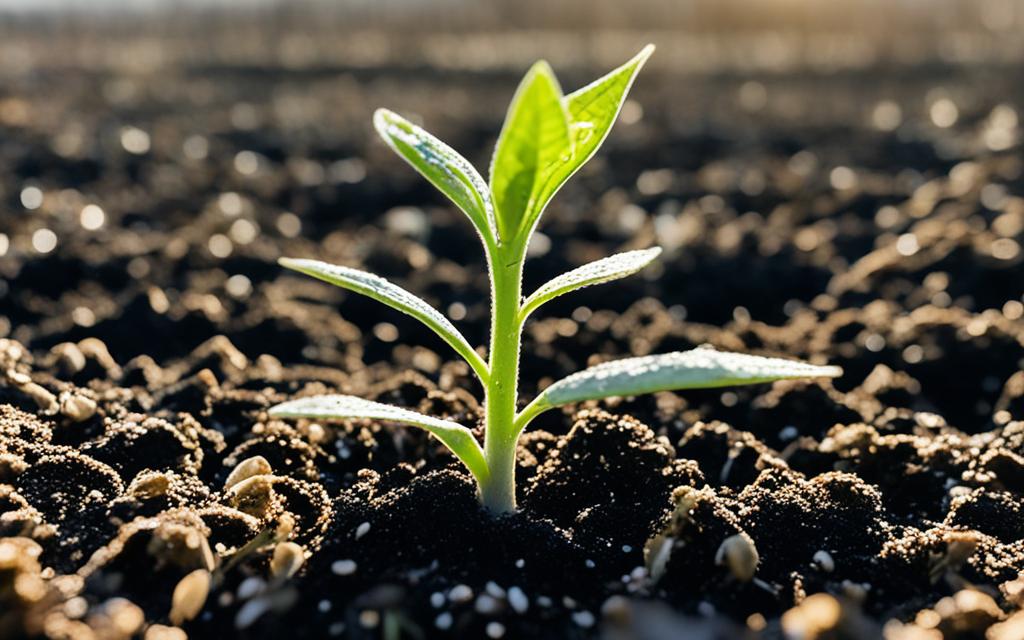 sesame seed plant