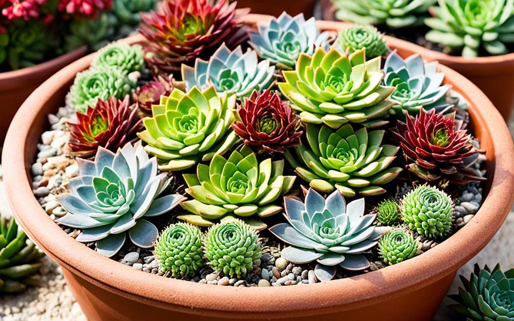 hens and chicks plant