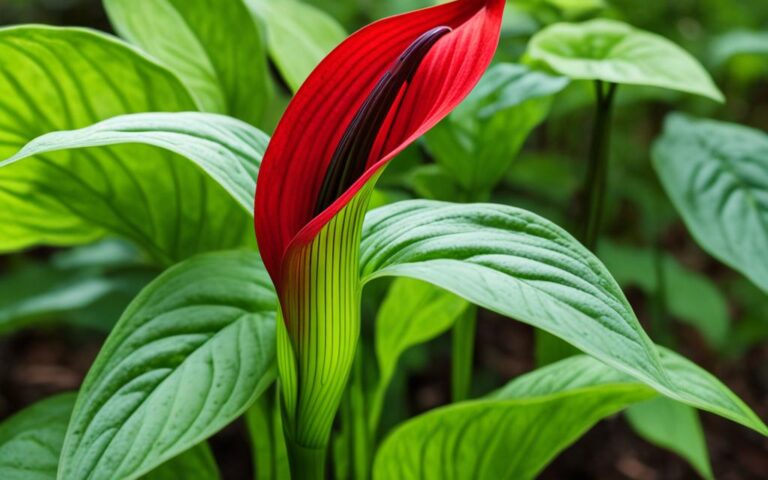 Jack in the Pulpit Plant: Unique Native Woodland Flora